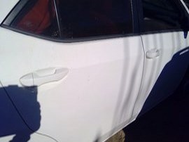 2014 TOYOTA COROLLA WHITE 1.8L AT.  Z24868